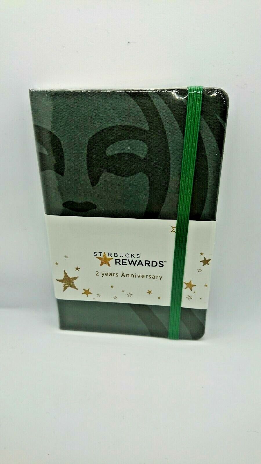 Rare Starbucks Moleskine Notebook 2nd Anniversary Novelty Japan Free Shipping