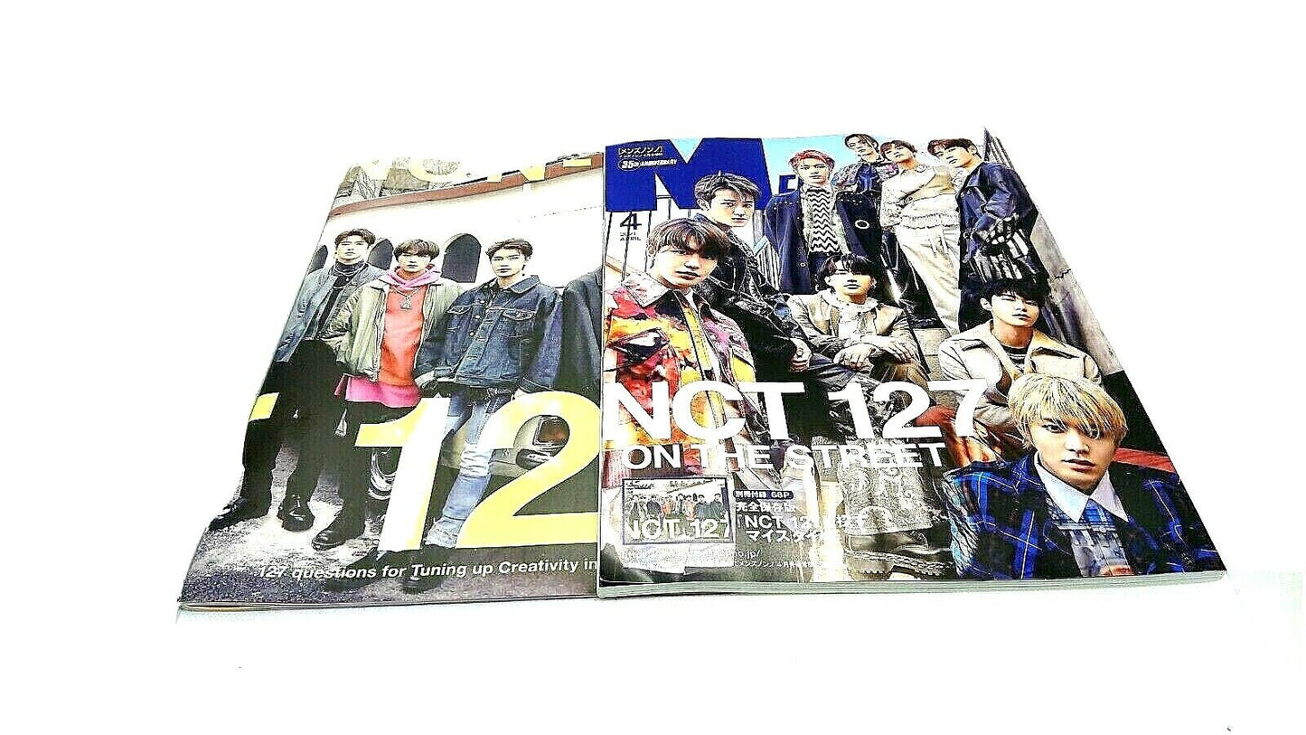 NCT 127 Cover Japan Magazine Men's non-no April Issue Special Edition Japanese
