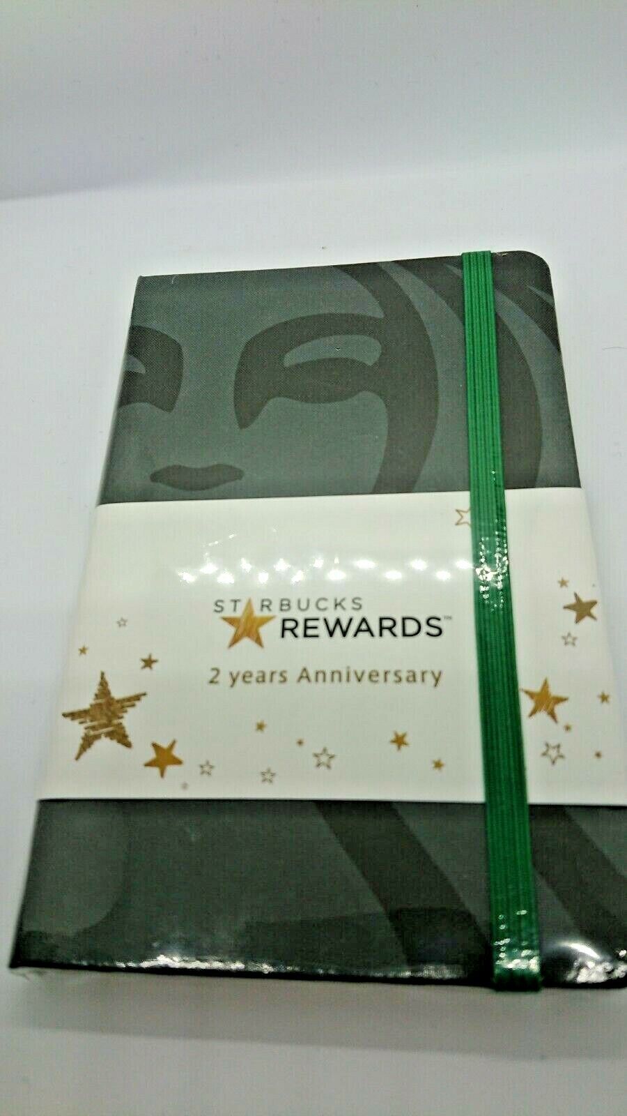 Rare Starbucks Moleskine Notebook 2nd Anniversary Novelty Japan Free Shipping