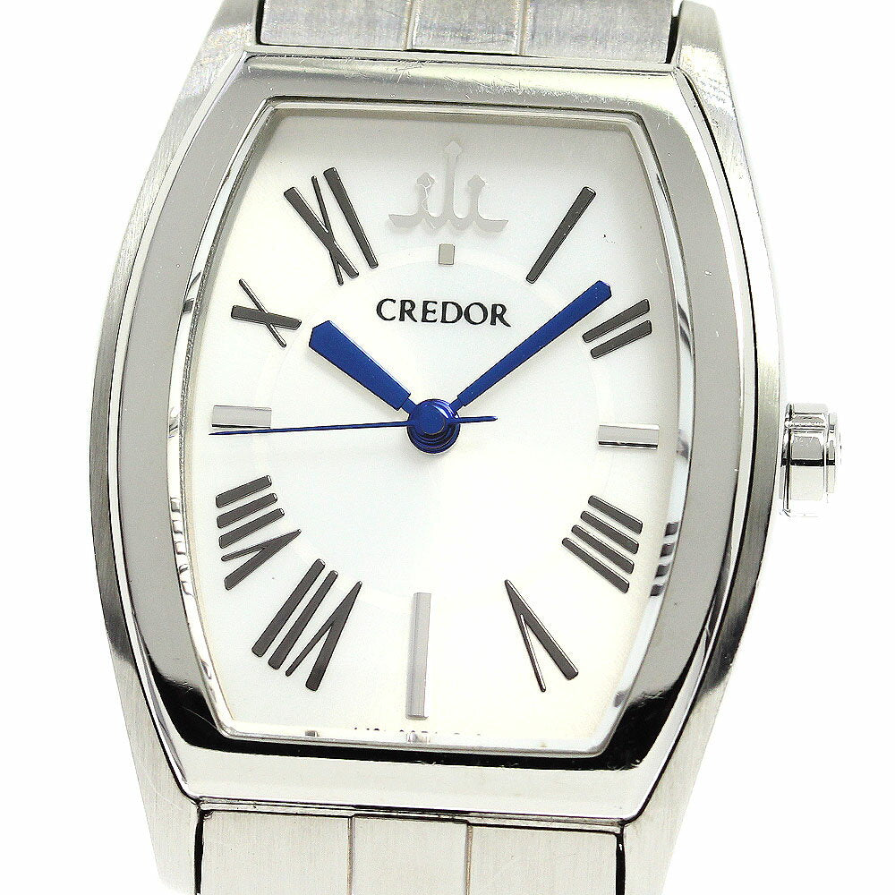 Seiko Watch 4J81-0AE0 Credor Aqua Quartz Ladies Used in Japan 