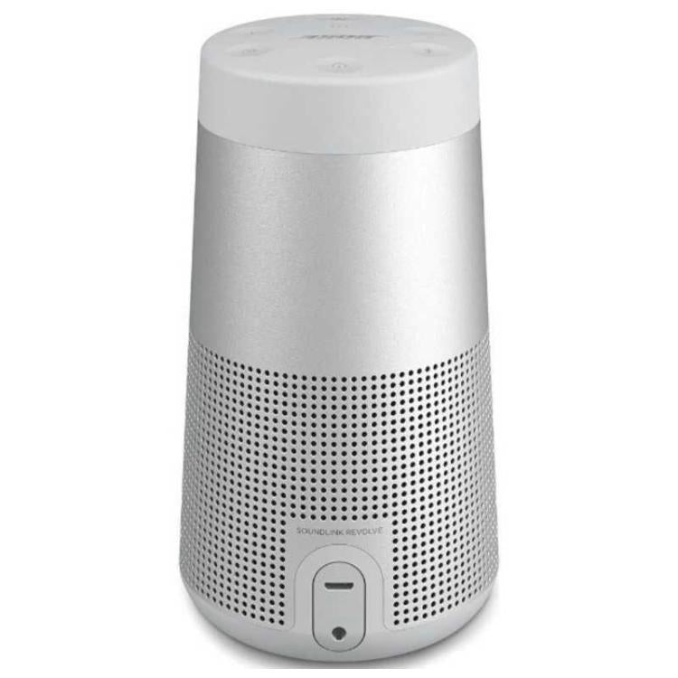 New BOSE Bluetooth Speaker SoundLink Revolve Gray SLINKREVGRY