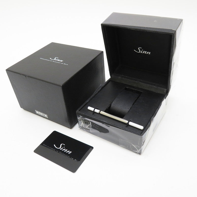 Sinn Watch 856 UTC GMT Automatic Black Men's Used in Japan