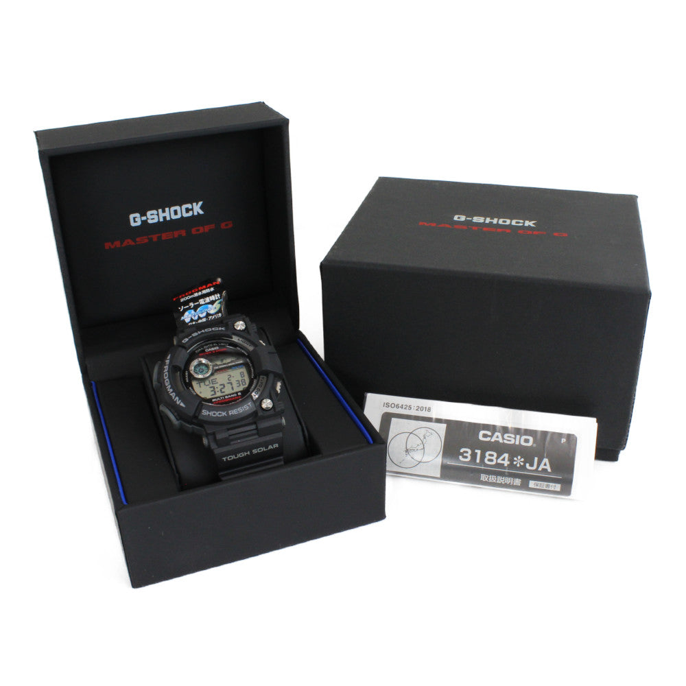 Near Mint Casio Watch G-Shock Frogman Black GWF-1000-1JF Used in Japan