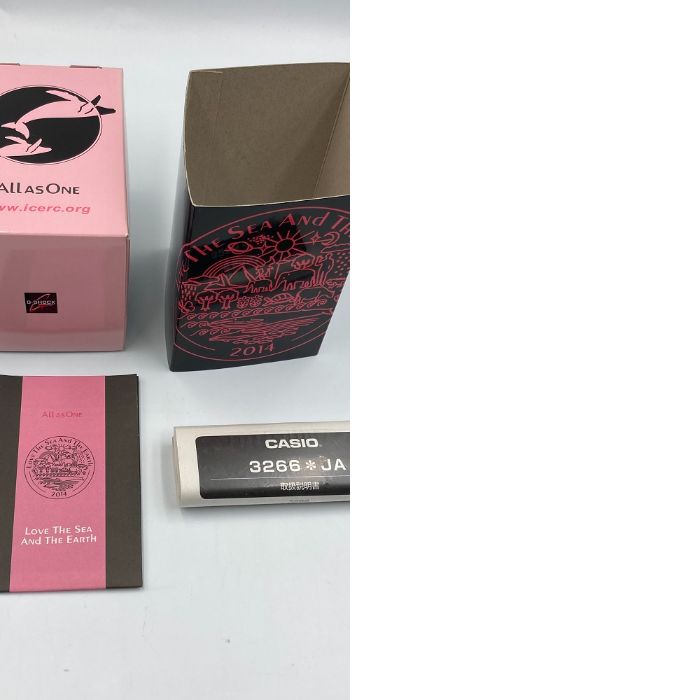 Casio Watch G-Shock FROGMAN LOVE THE SEA AND THE EARTH 2014 Dolphin/Whale Model