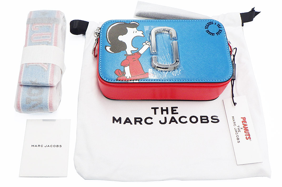 New MARC JACOBS Peanuts Snoopy Limited Collaboration Lucy Crossbody Camera Bag