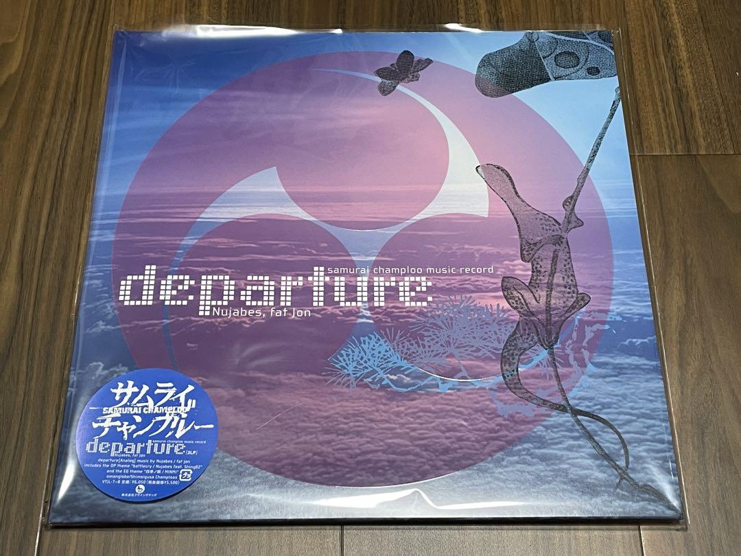 Rare New and unused Nujabes Fat Jon shing02 Departure From Japan