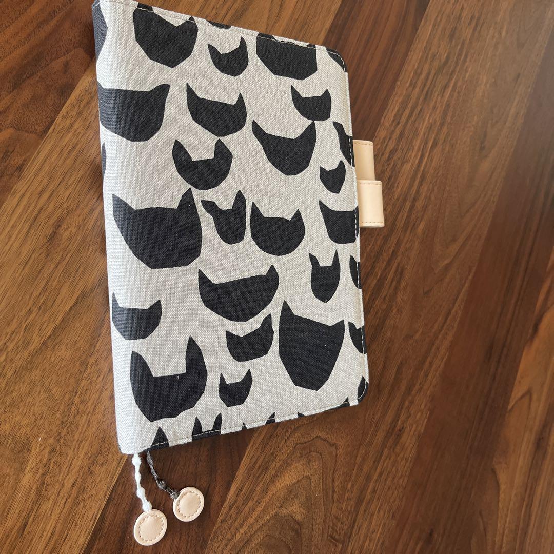 Hobonichi Notebook Cover A5 Cousin Size Mina-Perhonen anone-anone Used in Japan