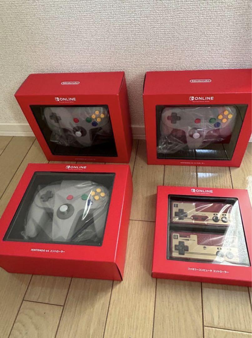 New and unopened "Nintendo Switch Controller" Nintendo 64 + Famicom