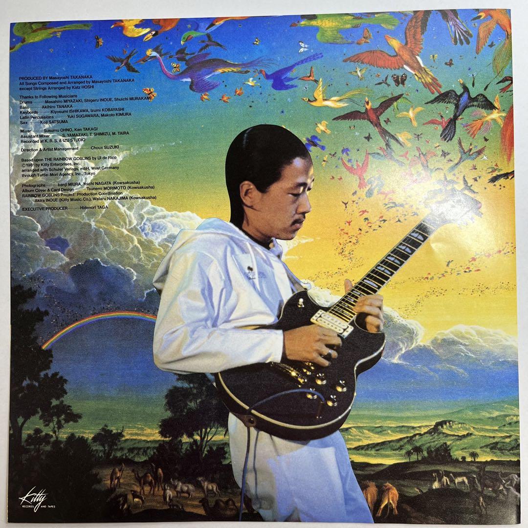 Masayoshi Takanaka/Niji Densetsu 2LP The Rainbow Goblins w/ obi Used in Japan