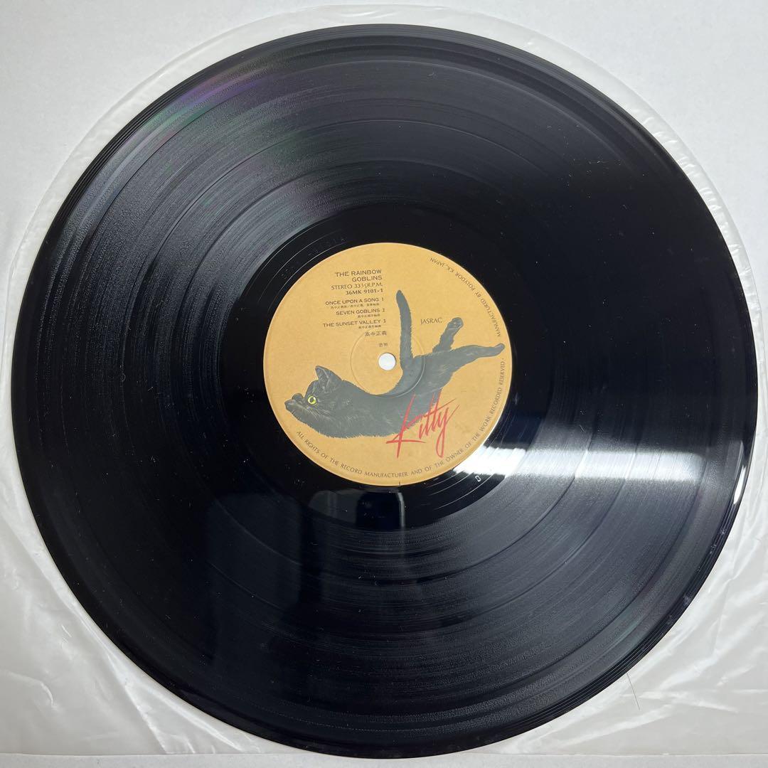 Masayoshi Takanaka/Niji Densetsu 2LP The Rainbow Goblins w/ obi Used in Japan