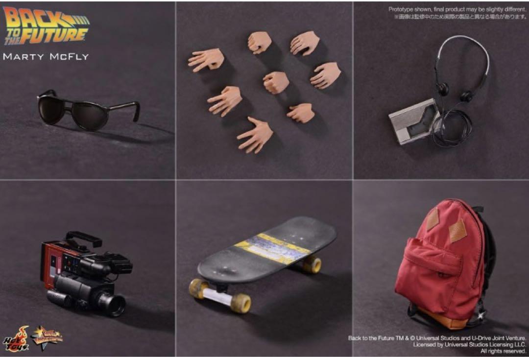 Mint Marty McFly Hot Toys 1/6 scale figure Used in Japan