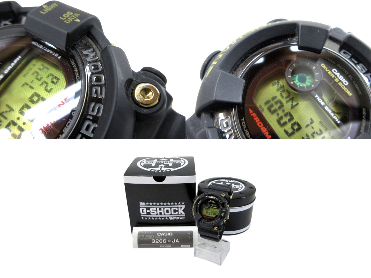 Casio Watch G-Shock Frogman 35th Anniversary GF-8235D-1BJR Used in Japan