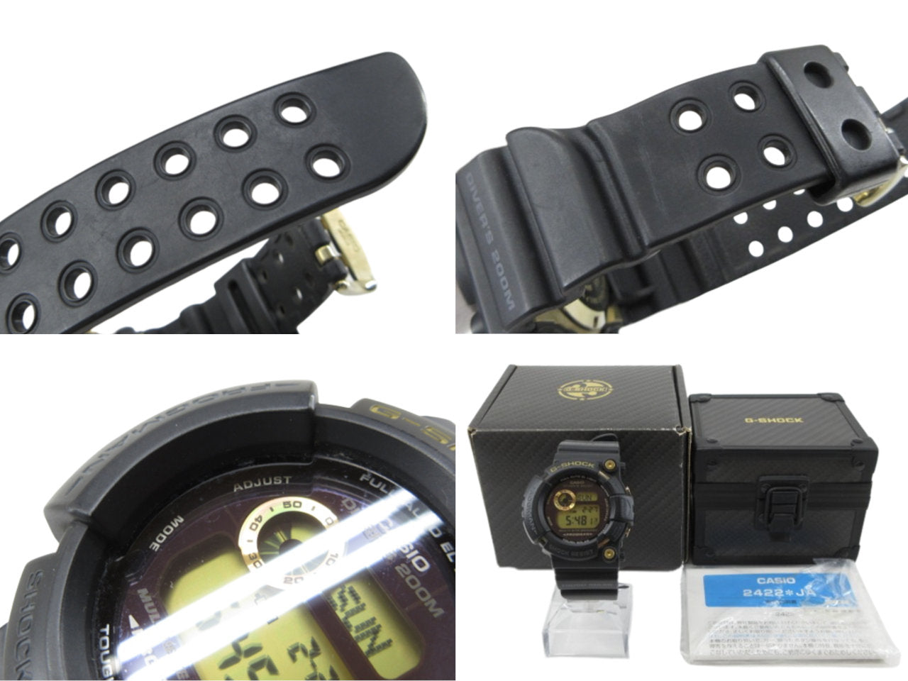 Casio Watch G-Shock Frogman 25th Anniversary GW-225A-1JF Used in Japan