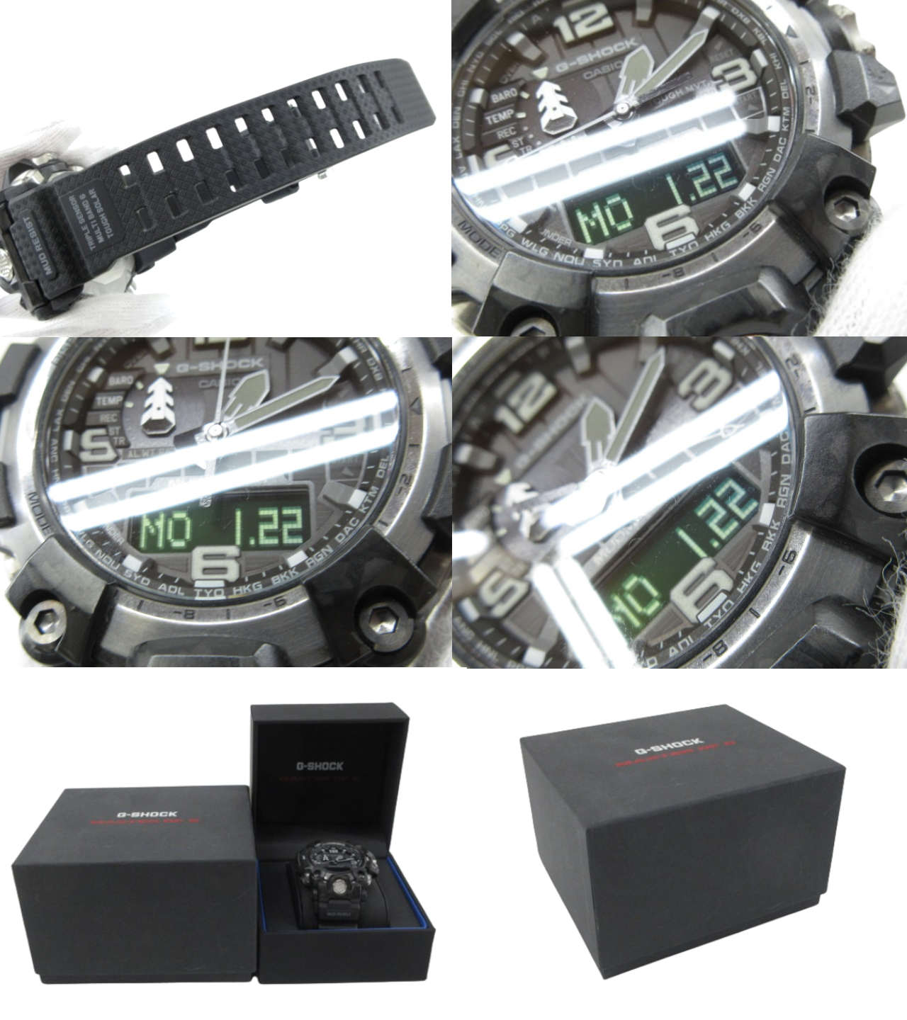 Casio Watch G-Shock Madmaster Master of G-Land GWG-2000-1A1JF Used in Japan