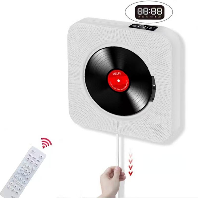 New type CD player wall-mounted multi-purpose tabletop & wall-mounted Bluetooth