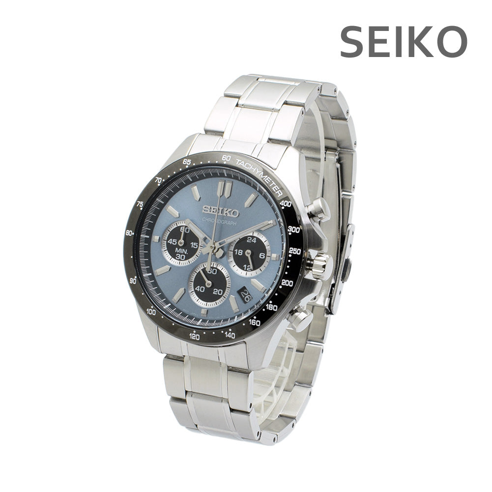 SEIKO Watch SBTR027 Blue Gray Spirit Seiko Selection Men's New