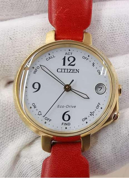 Citizen Watch Eco Drive Bluetooth Ladies W410MV-01 Used in Japan