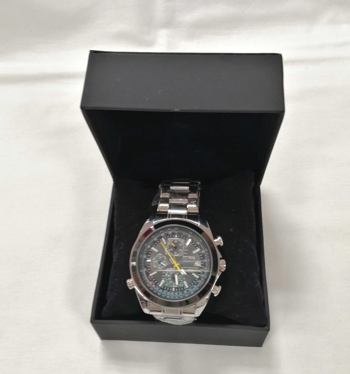 Citizen Watch Eco Drive Silver SS Used in Japan