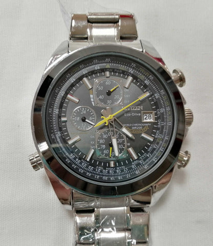 Citizen Watch Eco Drive Silver SS Used in Japan