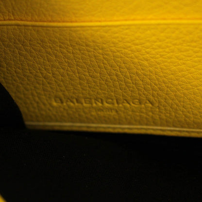 [Used] Balenciaga Classic Continental Long Wallet Round Zipper Yellow Used in Ja