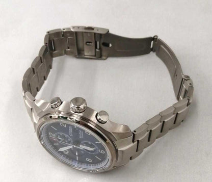 Citizen Watch Eco Drive Chronograph CA0810-88L Used in Japan