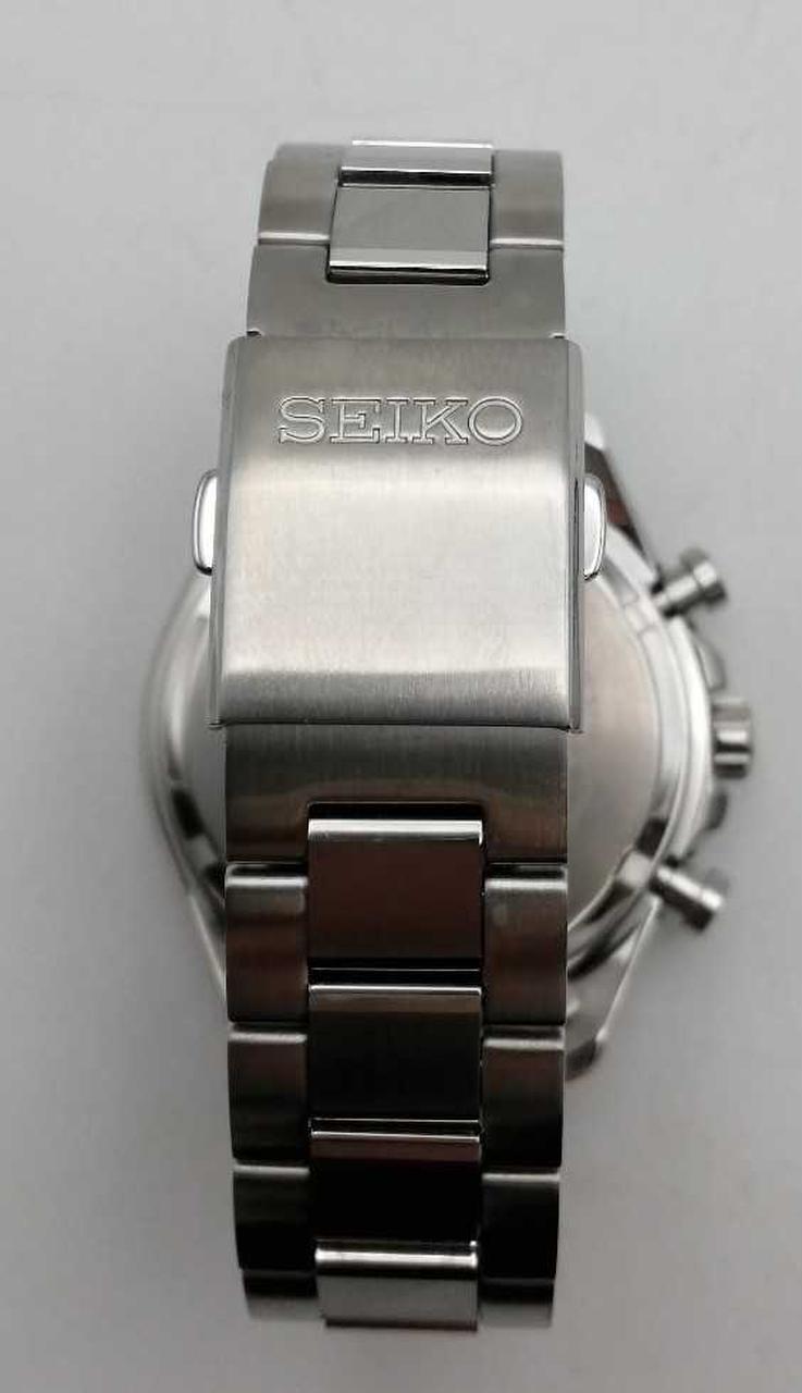 Seiko Watch Chronograph Solar SS SBPY165 Used in Japan