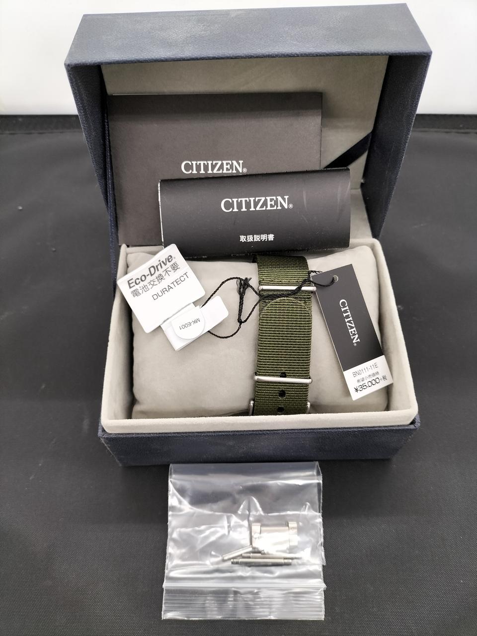 Citizen Watch Eco Drive Solar E168-S108543 Used in Japan