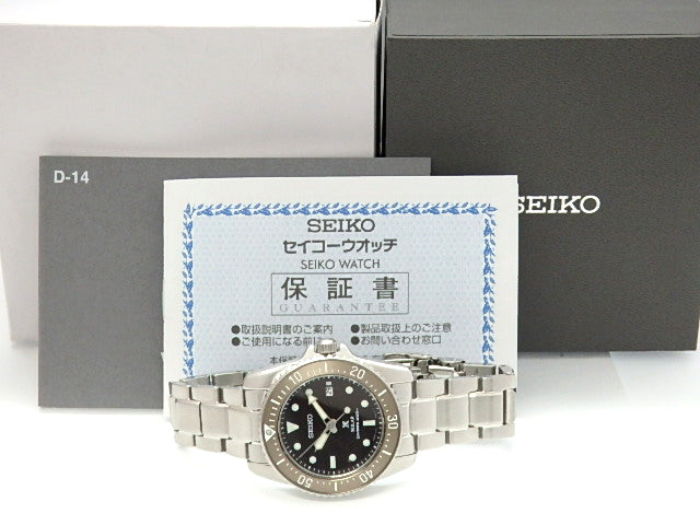 Seiko Watch Prospex Diver's Scuba Solar Men's SBDN071 Used in Japan