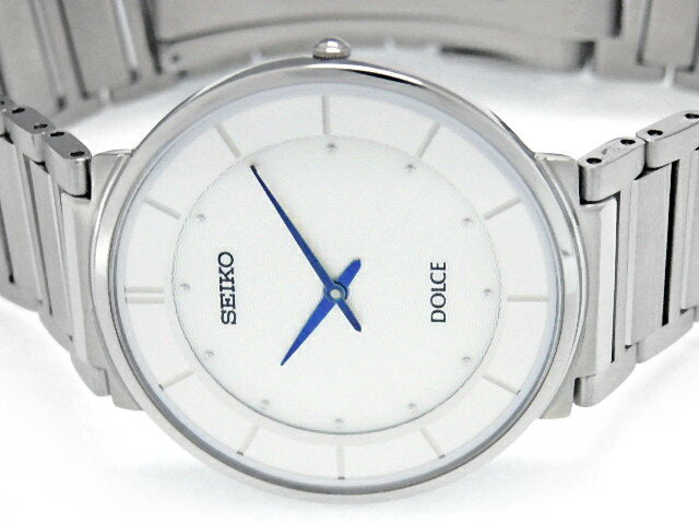 Seiko Watch Dolce&Exceline Men's Quartz Silver SACK015 Used in Japan