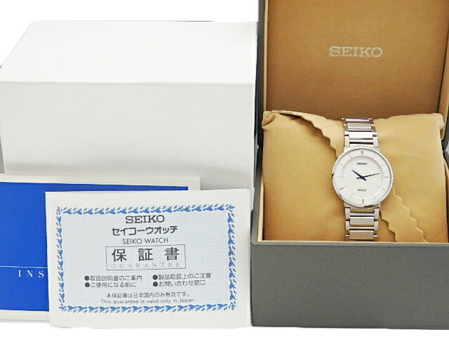 Seiko Watch Dolce&Exceline Men's Quartz Silver SACK015 Used in Japan