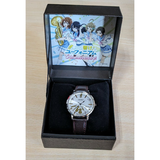 Rare Seiko Sound Euphonium ! 5th Anniversary Watch Limited to 2500 Used in Japan