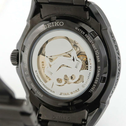 Rare Seiko Brights Star Wars LIMITED 6R21-00M0/SDGC011 Used in Japan