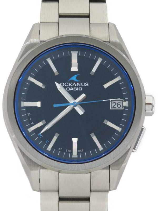 Casio Watch Oceanus Solar Radio Quartz OCW-T200S-1AJF Used in Japan