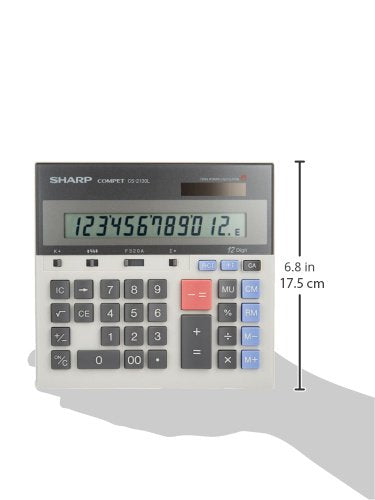 SHARP Practical Calculator Desktop Type 12 Digit CS-2130L