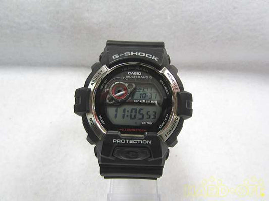Casio Watch G-Shock Quartz Black GW-8900-1JF Used in Japan