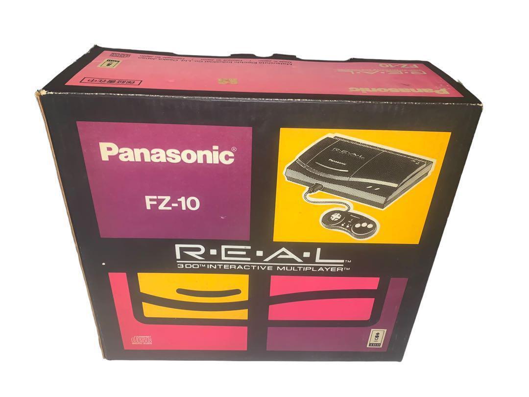 Rare Panasonic REAL 3DO FZ-10 Video Game Consoles w/box Used in Japan