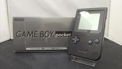 Nintendo Gameboy Pocket Black MGB-001 Used in Japan F/S