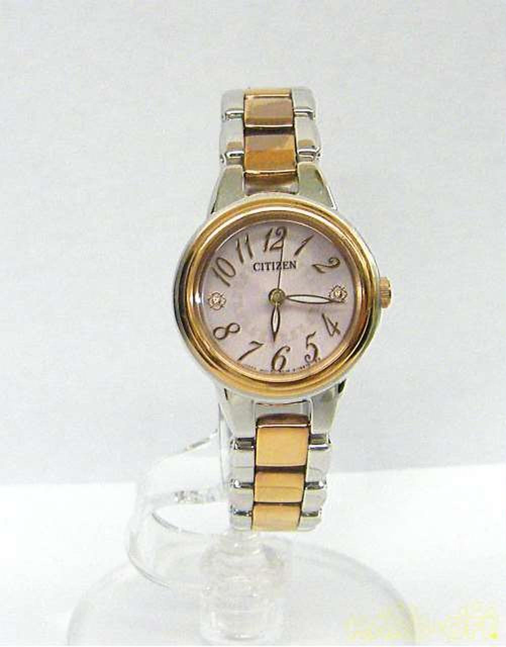 Citizen Watch Eco Drive Quartz Analog EX2034-58W Used in Japan