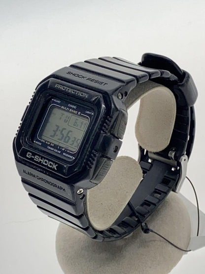 CASIO Solar Watch G-SHOCK Digital Rubber BLK Used in Japan F/S