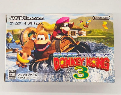 Rare NINTENDO Game software Super Donkey Kong 3 w/box Used in Japan