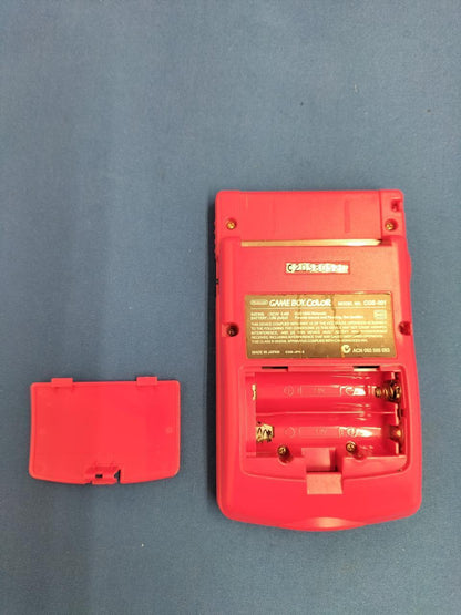 Nintendo Gameboy Color Red CGB-001 Used in Japan