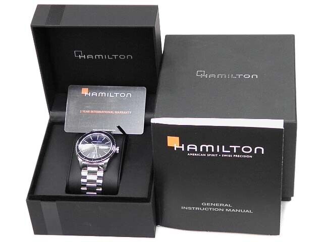 Hamilton Watch Jazzmaster Seaview Day Date H37551141 Used in Japan