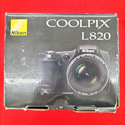 NIKON Digital Camera COOLPIX L820 w/box Used in Japan F/S