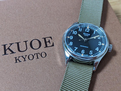 KUOE KYOTO OLD SMITH military watch Used in Japan Rare F/S