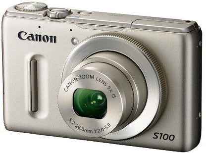 Canon Digital Camera PowerShot S100 Silver PSS100(SL) New From Japan F/S