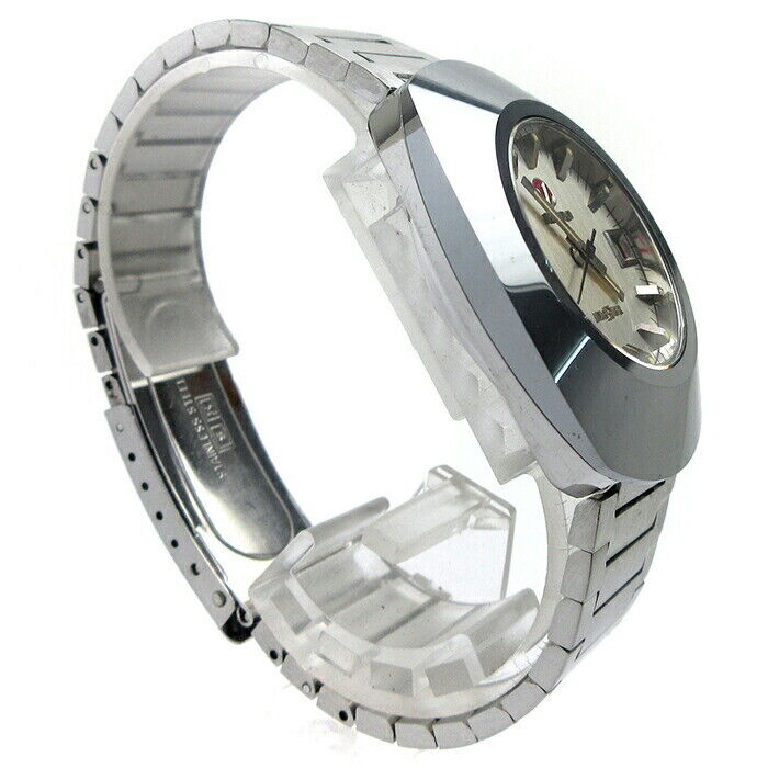 Rado Watch Diastar Steel Automatic Mens Silver Used in Japan F/S