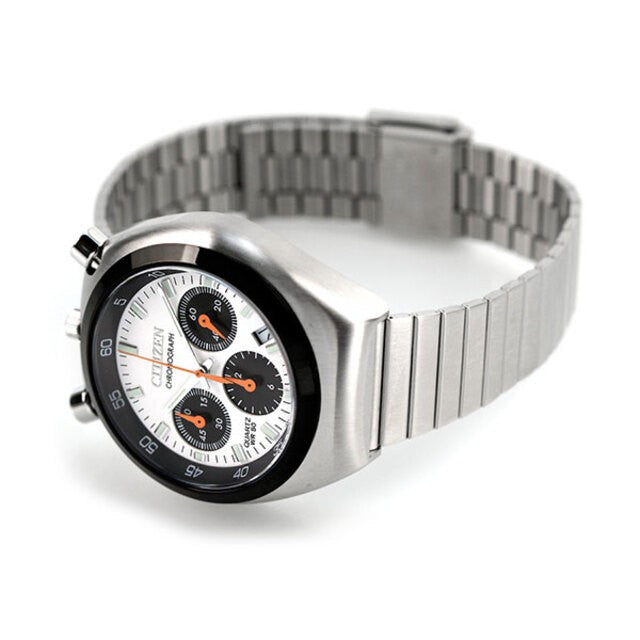 Mint CITIZEN Men's Watch AN366081A Record Label Tsuno Chrono From