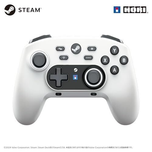 Wireless Horipad for Steam (Shiny White) New From Japan F/S