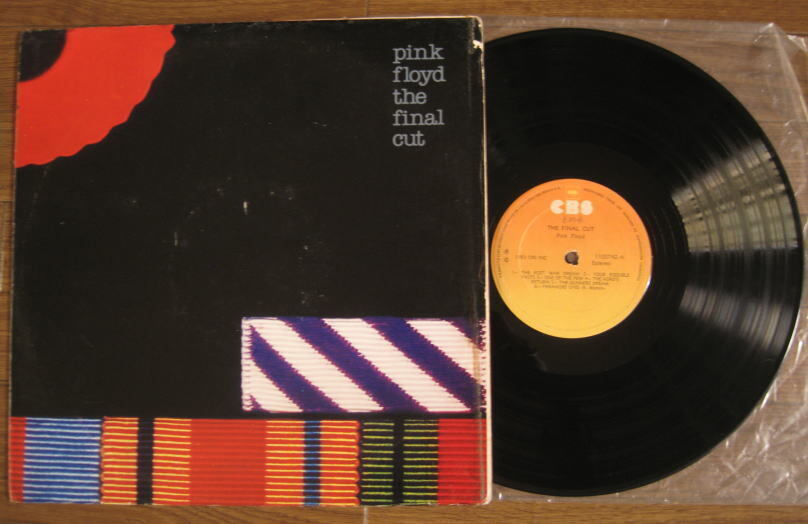 Rare Costa Rica version Pink Floyd / The Final Cut LP Used in Japan F/S