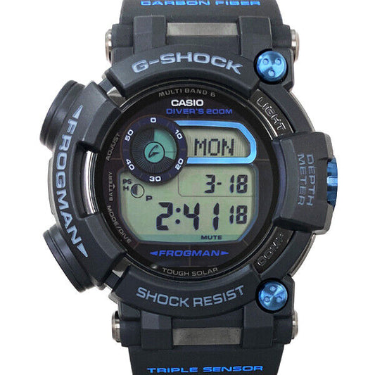 Casio G-SHOCK Frogman GWF-D1000B-1JF Digital Tough Solar Used in Japan　F/S